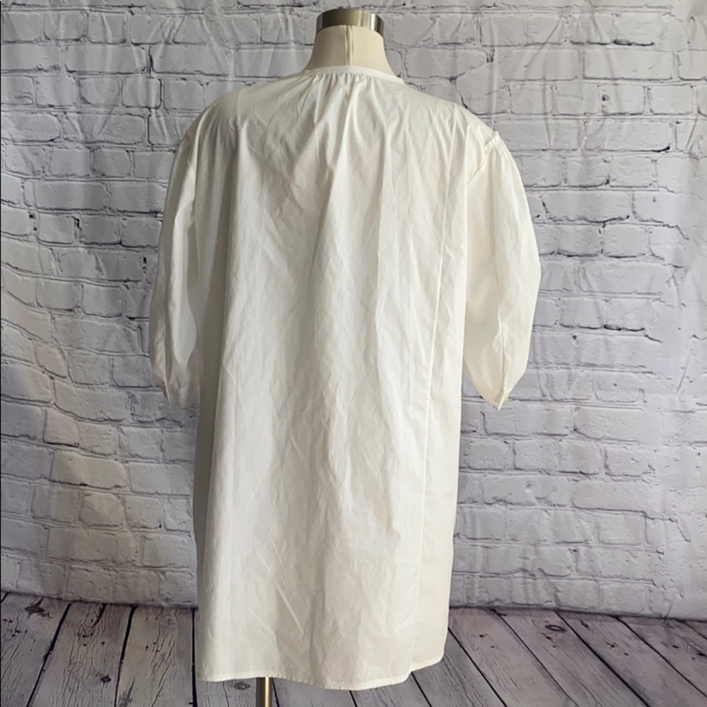 Marc Jacobs white cotton dress with slip - Picture 7 of 10